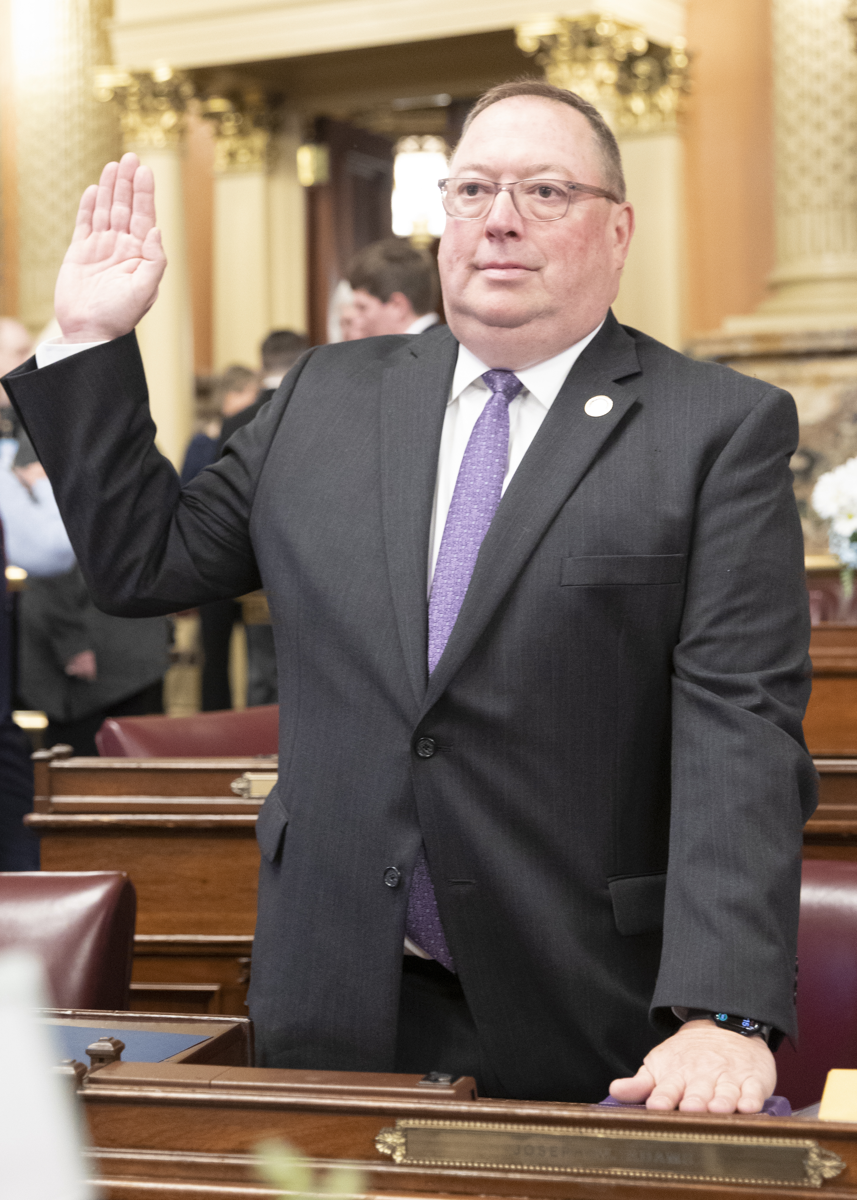 Adams Sworn in as State Representative 